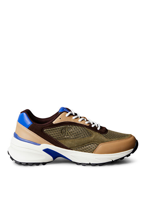 Calvin Klein Çok Renkli - Haki Erkek Sneaker HIKE RUNNER MESH MIX - Görsel 2