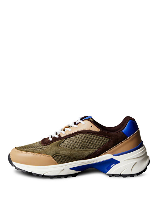 Calvin Klein Çok Renkli - Haki Erkek Sneaker HIKE RUNNER MESH MIX - Görsel 6
