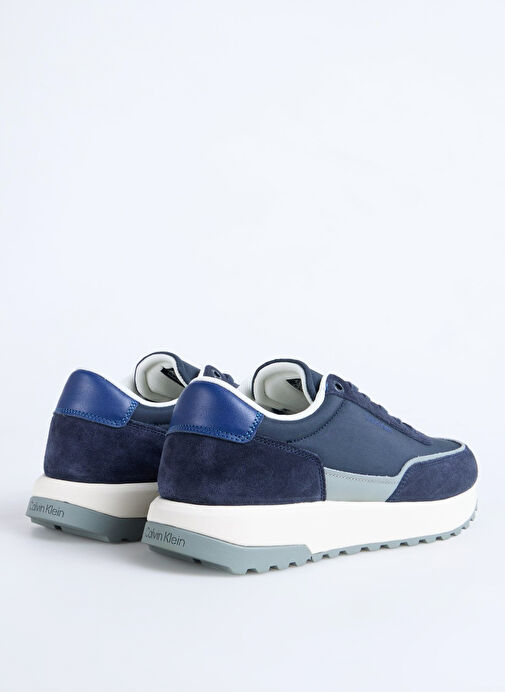 Calvin Klein Lacivert Erkek Sneaker LOW TOP LACE UP REPREVE MIX - Görsel 4