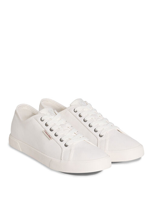 Calvin Klein Beyaz Erkek Sneaker ESS VULC LOW MG CV - Görsel 3