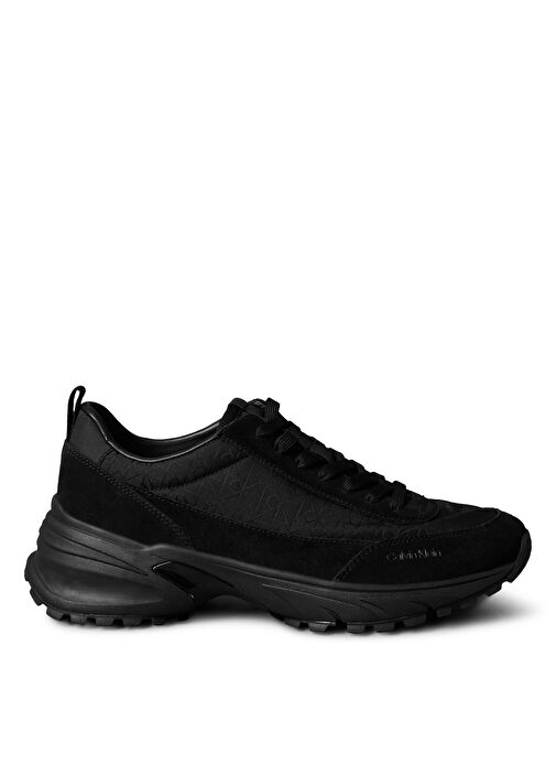 Calvin Klein Siyah Erkek Sneaker HIKE RUNNER CASUAL NY-SU AOP - Görsel 2