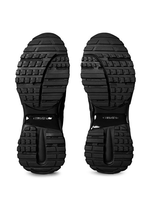 Calvin Klein Siyah Erkek Sneaker HIKE RUNNER CASUAL NY-SU AOP - Görsel 7