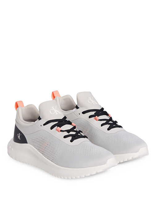 Calvin Klein Gri Erkek Sneaker EVA RUNNER TECH KNIT - Görsel 4
