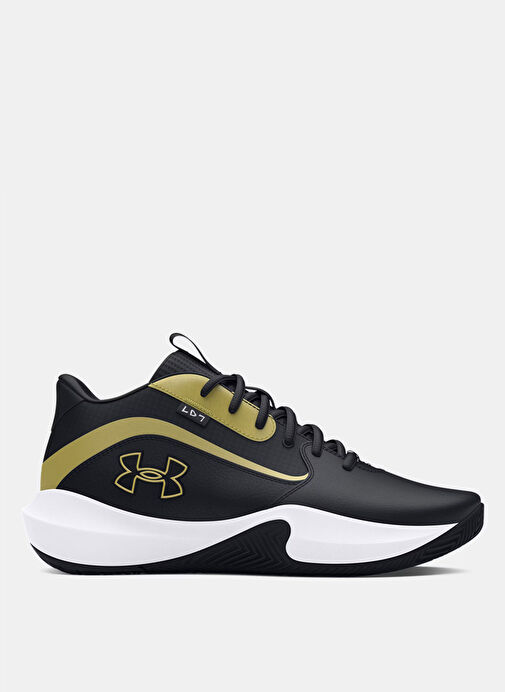 Under Armour 3028512-001-UA Lockdown 7 Siyah Erkek Basketbol Ayakkabısı - Görsel 2