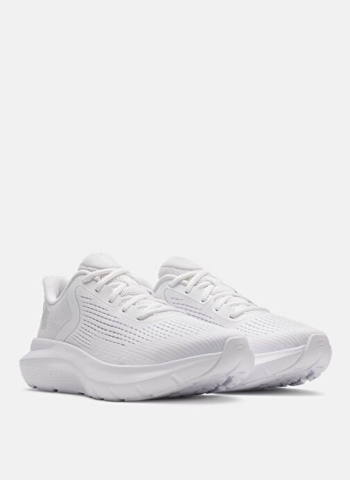 Under Armour 3028262-100-UA W Charged Rogue 5 Beyaz Kadın Koşu Ayakkabısı - Görsel 5