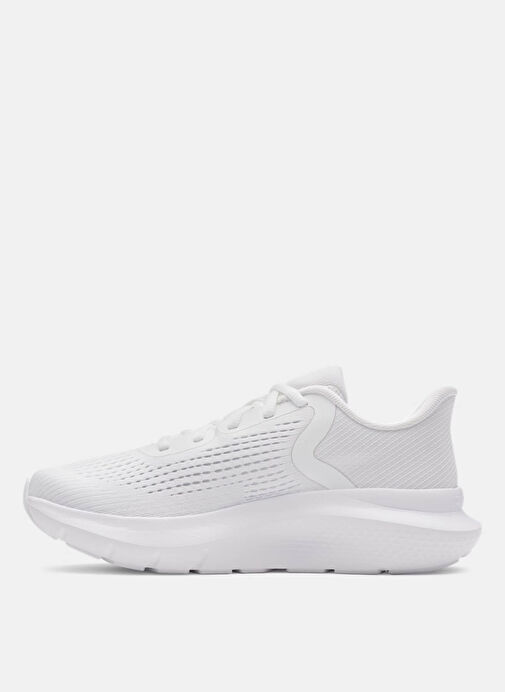 Under Armour 3028262-100-UA W Charged Rogue 5 Beyaz Kadın Koşu Ayakkabısı - Görsel 3