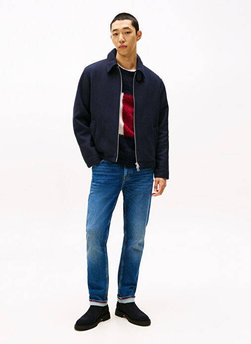 Tommy Hilfiger Lacivert Erkek Bot HILFIGER COMFORT LWT SDE CHELSEA - Görsel 7