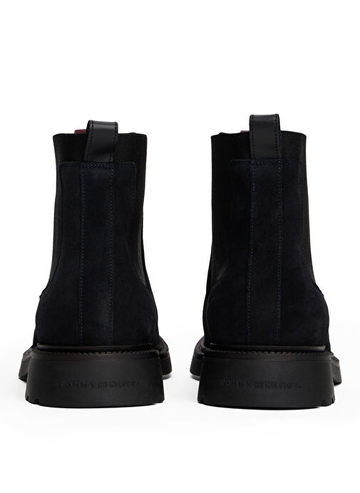Tommy Hilfiger Lacivert Erkek Bot HILFIGER COMFORT LWT SDE CHELSEA - Görsel 5