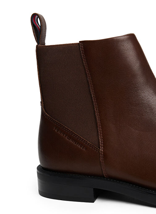 Tommy Hilfiger Kahverengi Erkek Bot HILFIGER VOGUE LTH WARM CHELSEA - Görsel 6