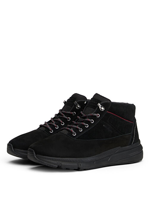 Tommy Hilfiger Siyah Erkek Bot HILFIGER W NBK SDE HYBRID BOOT - Görsel 3