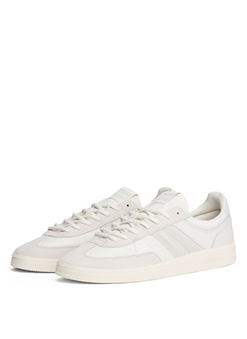 Tommy Hilfiger Ekru Erkek Günlük Ayakkabı THE GREENWICH EDGE LEATHER - Görsel 3