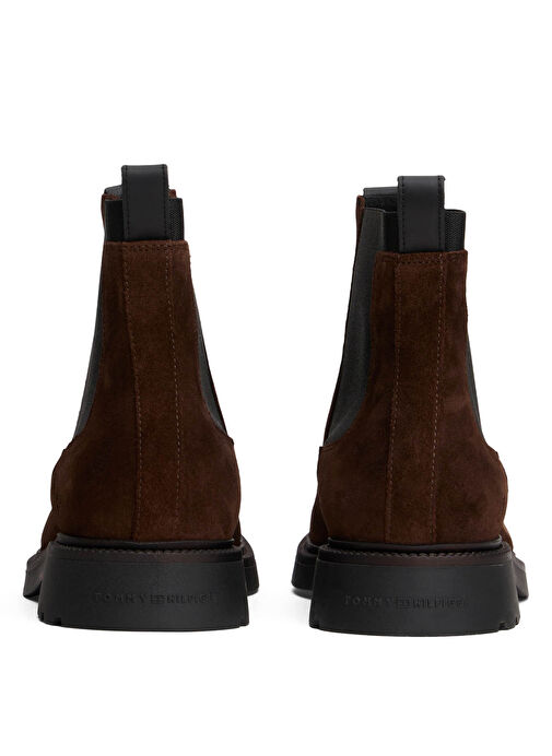 Tommy Hilfiger Kahverengi Erkek Bot HILFIGER COMFORT LWT SDE CHELSEA - Görsel 7