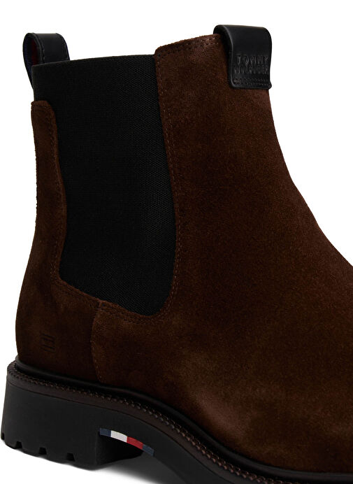 Tommy Hilfiger Kahverengi Erkek Bot HILFIGER COMFORT LWT SDE CHELSEA - Görsel 6