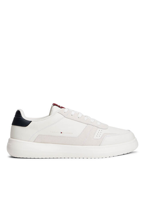 Tommy Hilfiger Ekru Erkek Deri Sneaker MODERN LIGHTCUP LTH WL - Görsel 2