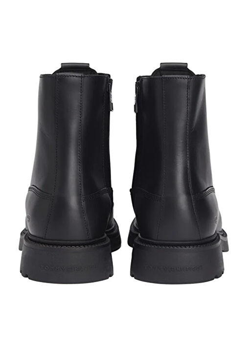 Tommy Hilfiger Siyah Erkek Bot HILFIGER COMFORT LWT LTH BOOT - Görsel 4