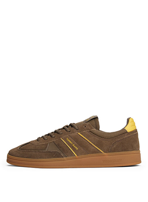 Tommy Hilfiger Haki Erkek Sneaker THE GREENWICH EDGE SUEDE - Görsel 5