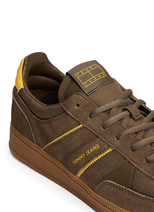 Tommy Hilfiger Haki Erkek Sneaker THE GREENWICH EDGE SUEDE - Görsel 6