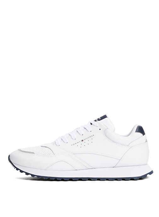 Tommy Hilfiger Beyaz Erkek Sneaker NEW RUNNER EVA LTH ESS - Görsel 5