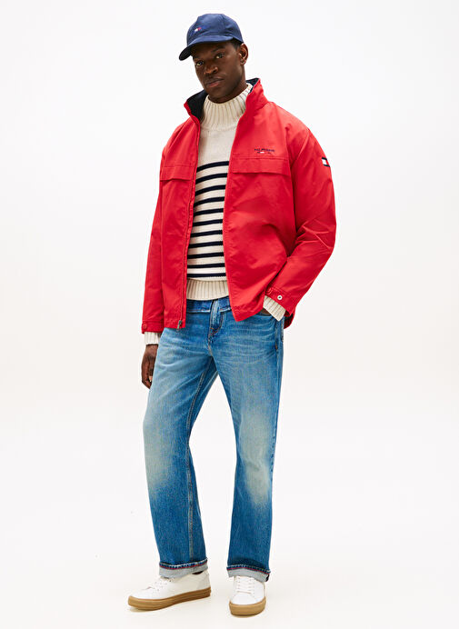 Tommy Hilfiger Ekru Erkek Deri Sneaker TH HI VULC LTH STREET - Görsel 7