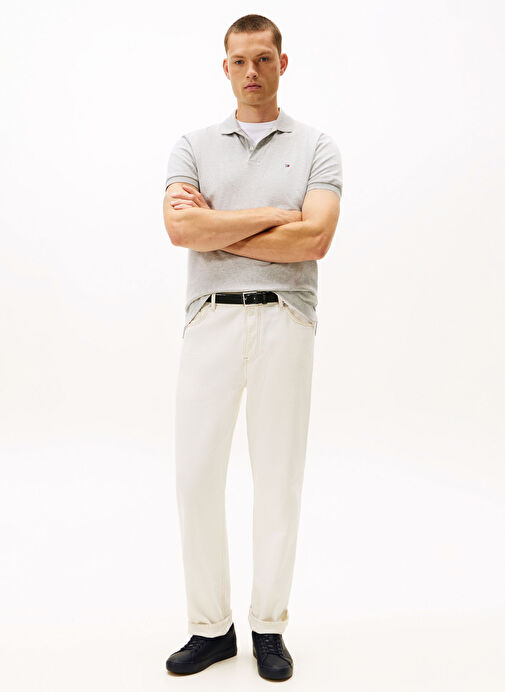 Tommy Hilfiger Siyah Erkek Sneaker TH HI VULC CORE LOW LTH II ESS - Görsel 7