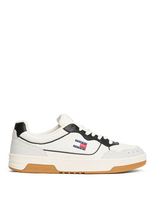 Tommy Hilfiger Çok Renkli Erkek Deri Sneaker TJM CUPSOLE ELEVATED LEATHER - Görsel 2