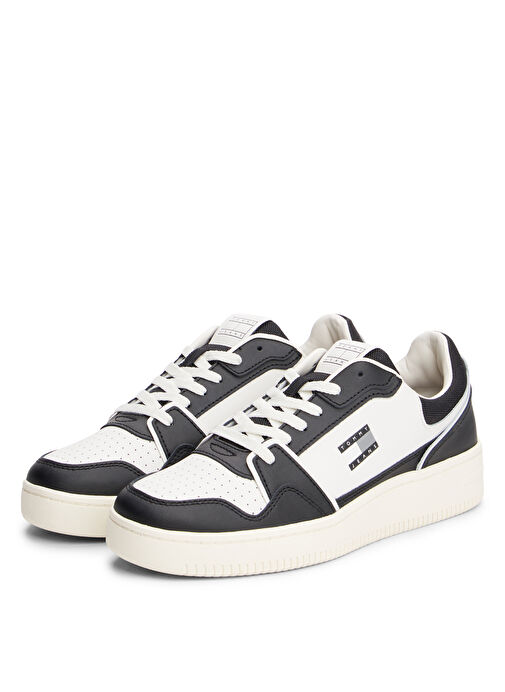 Tommy Hilfiger Beyaz Erkek Sneaker TJM RETRO BASKET - Görsel 3