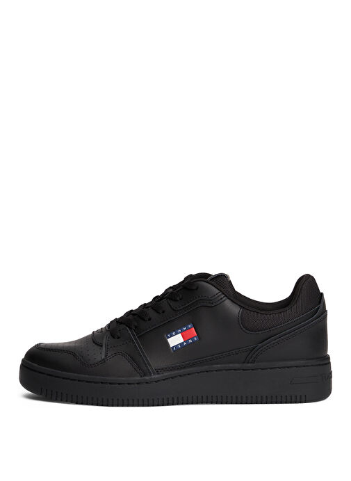 Tommy Hilfiger Siyah Erkek Sneaker TJM RETRO BASKET - Görsel 5