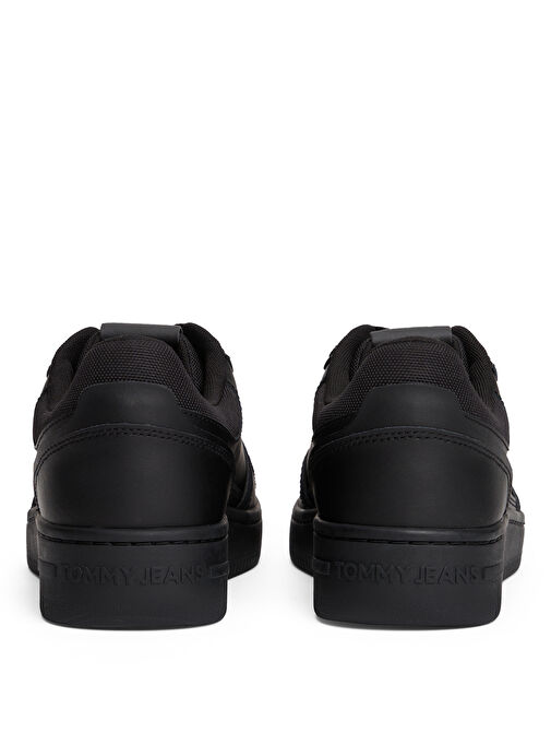 Tommy Hilfiger Siyah Erkek Sneaker TJM RETRO BASKET - Görsel 4