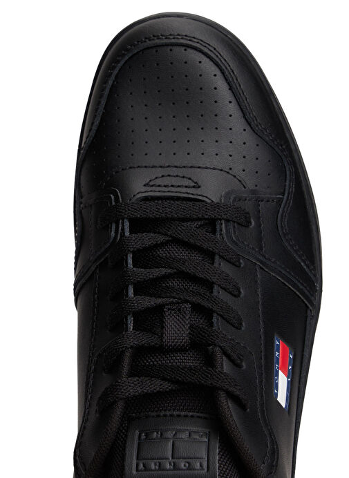 Tommy Hilfiger Siyah Erkek Sneaker TJM RETRO BASKET - Görsel 6