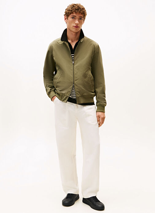 Tommy Hilfiger Siyah Erkek Sneaker TH COURT LTH DETAIL ESS - Görsel 7