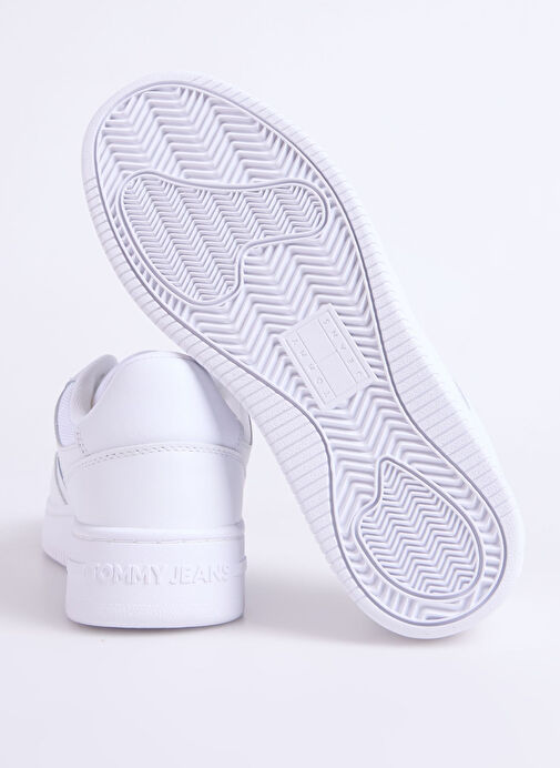 Tommy Hilfiger Beyaz Erkek Sneaker TJM RETRO BASKET ESS - Görsel 5