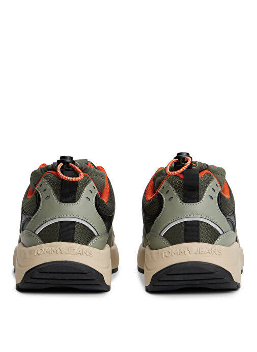 Tommy Hilfiger Haki Erkek Sneaker TJM RUNNER MIX MATERIAL - Görsel 7