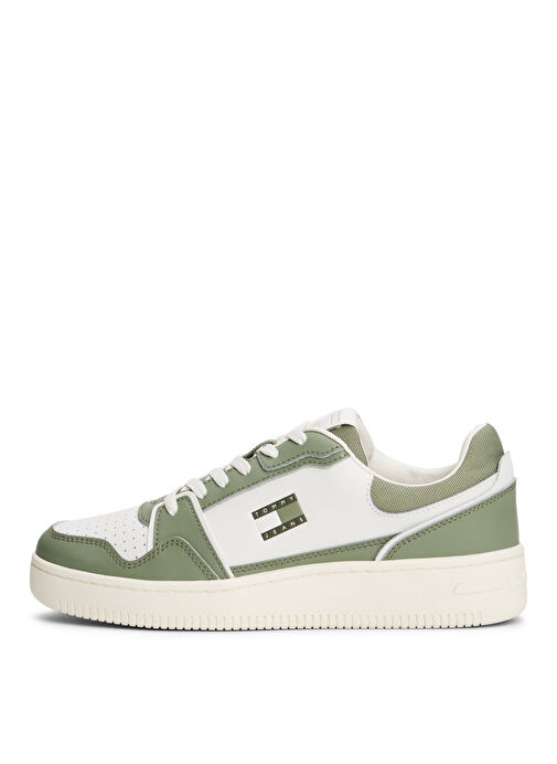 Tommy Hilfiger Beyaz Erkek Sneaker TJM RETRO BASKET - Görsel 4