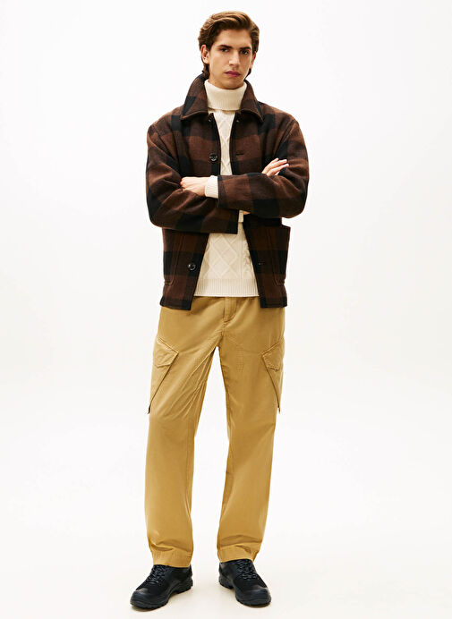 Tommy Hilfiger Siyah Erkek Sneaker VIBRAM LOW RUNNER TECH - Görsel 8