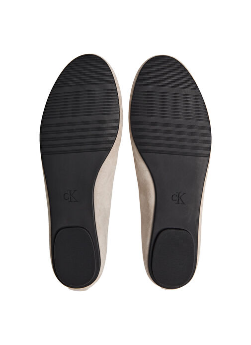 Calvin Klein Bej Kadın Deri Babet HW0HW02565 - Görsel 7