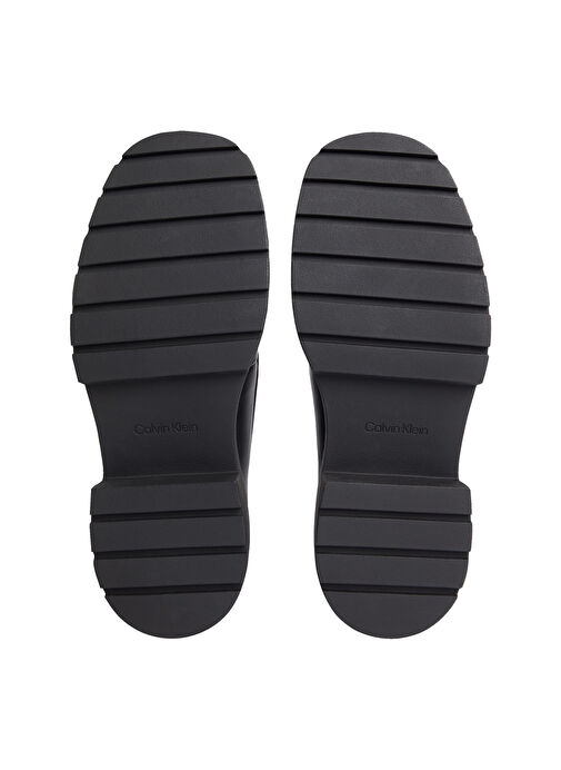 Calvin Klein Siyah Kadın Deri Loafer YW0YW01862 - Görsel 7