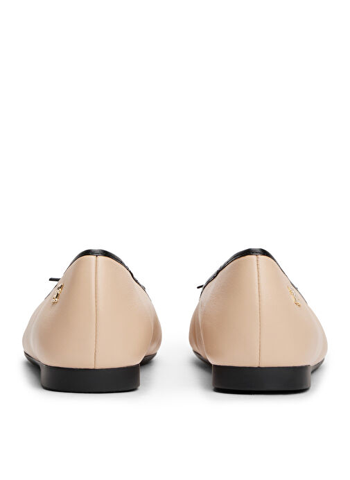 Tommy Hilfiger Pembe Kadın Deri Babet FW0FW08759 - Görsel 5