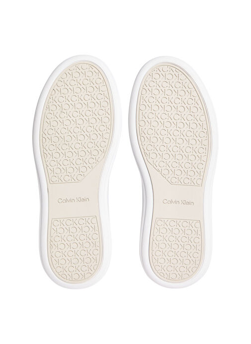Calvin Klein Siyah Kadın Deri Sneaker HW0HW02540 - Görsel 6