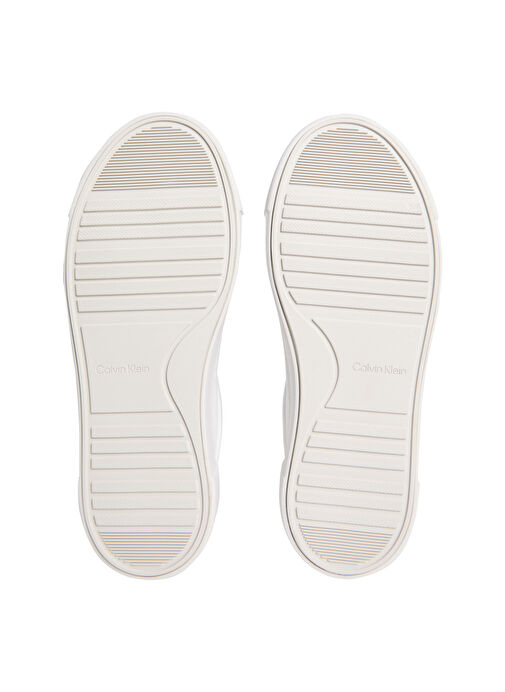 Calvin Klein Beyaz Kadın Deri Sneaker HW0HW02570 - Görsel 7