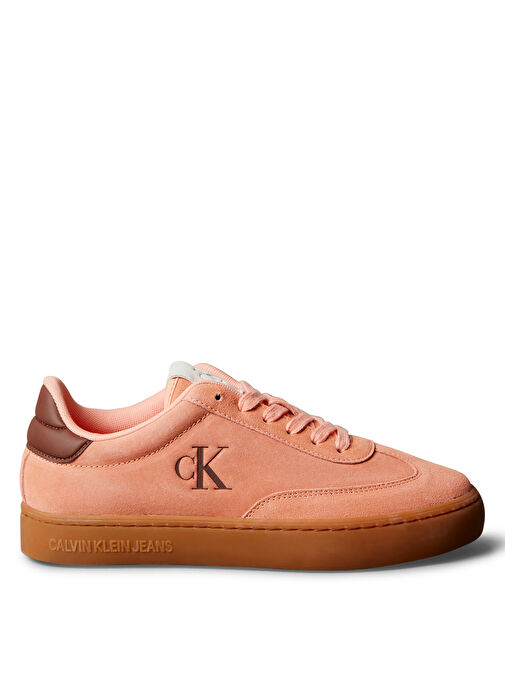 Calvin Klein Turuncu Kadın Deri Sneaker YW0YW01767 - Görsel 2