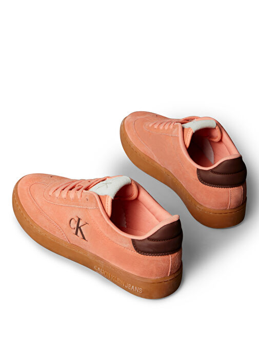 Calvin Klein Turuncu Kadın Deri Sneaker YW0YW01767 - Görsel 6