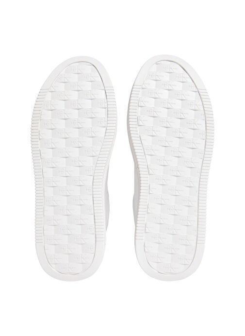 Calvin Klein Beyaz Kadın Deri Sneaker YW0YW01878 - Görsel 7