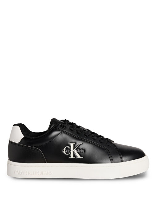 Calvin Klein Siyah Kadın Deri Sneaker YW0YW01902 - Görsel 2