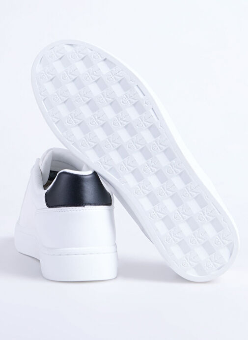 Calvin Klein Beyaz Kadın Deri Sneaker YW0YW01902 - Görsel 5