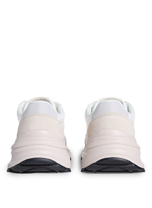 Calvin Klein Beyaz Kadın Deri Sneaker YW0YW01963 - Görsel 6