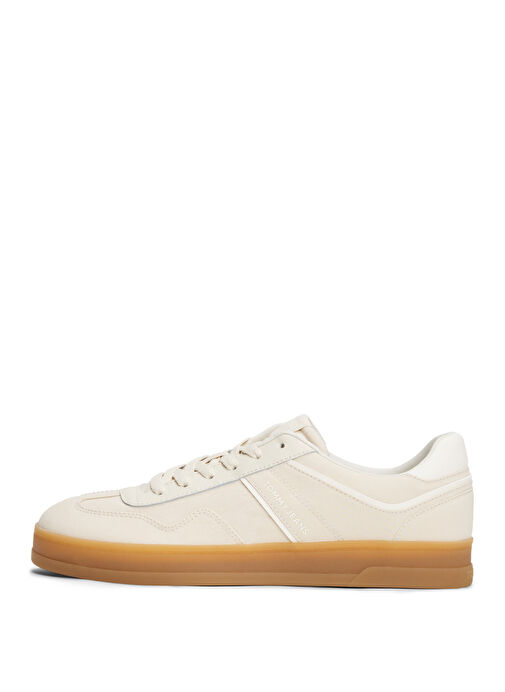 Tommy Hilfiger Ekru Kadın Sneaker EN0EN02805 - Görsel 4