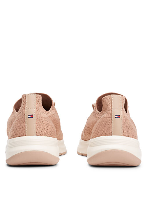 Tommy Hilfiger Bej Kadın Sneaker FW0FW08813 - Görsel 5