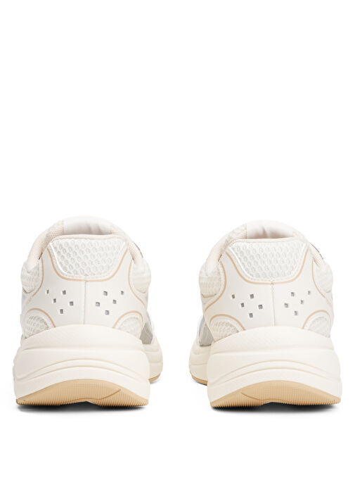 Tommy Hilfiger Krem - Gümüş Kadın Sneaker EN0EN02809 - Görsel 5