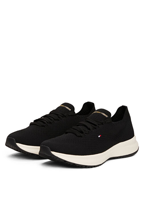 Tommy Hilfiger Siyah Kadın Sneaker FW0FW08813 - Görsel 3