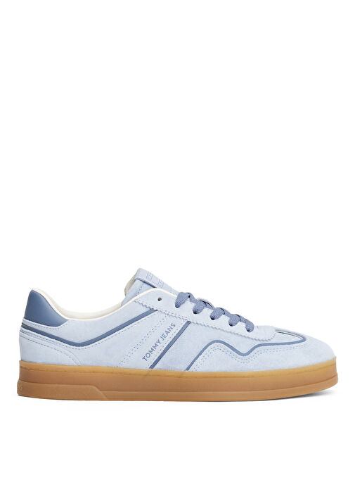 Tommy Hilfiger Mavi Kadın Deri Sneaker EN0EN02806 - Görsel 2